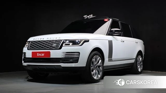 Land Rover Range Rover 4th Generation 2021 Белый из Кореи