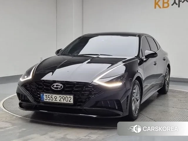 Hyundai Sonata (DN8) 2022 Черный из Кореи