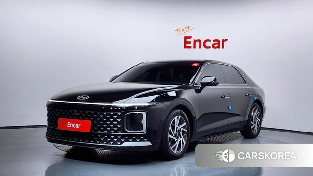 Hyundai Grandeur (GN7) 2023 Черный из Кореи