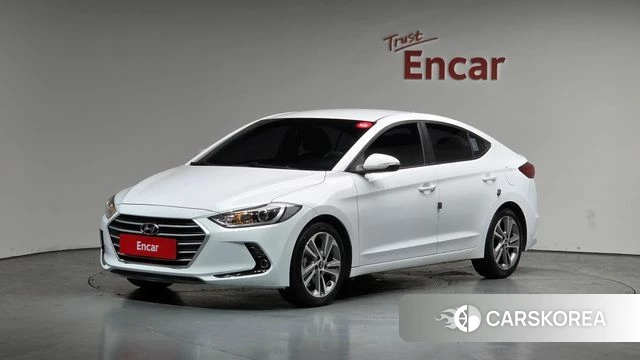 Hyundai Avante AD 2018 Белый из Кореи