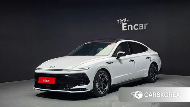 Hyundai Sonata D Edge (DN8) 2023 Белый из Кореи