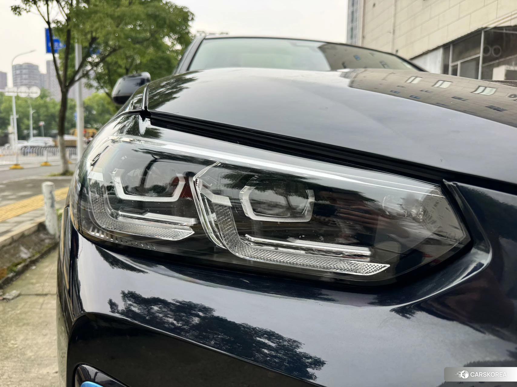 BMW iX3 2021 Черный из Китая