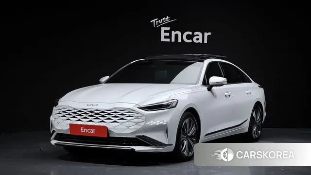 Kia K8 Hybrid 2022 Белый из Кореи