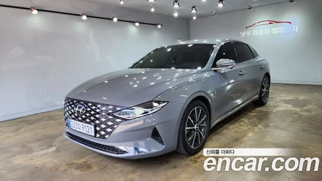 Hyundai The New Grandeur IG 2020 Серебристо-серый из Кореи