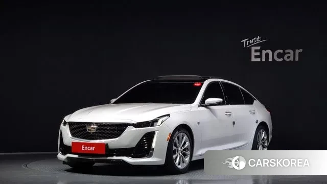 Cadillac CT5 2020 Белый из Кореи