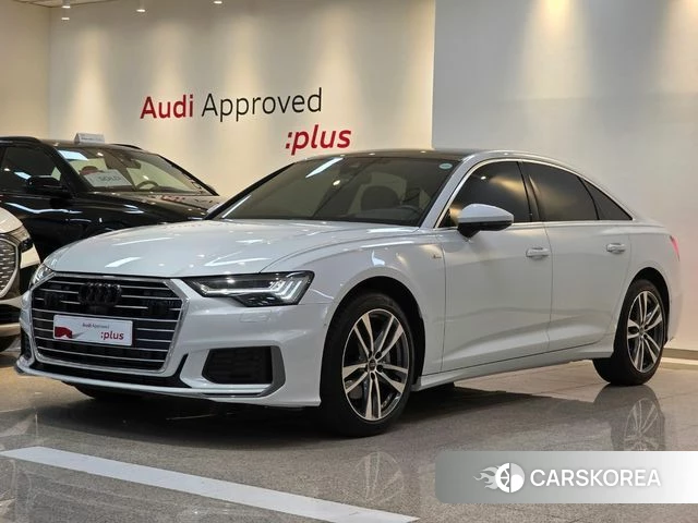 Audi A6 (C8) 2023 Белый из Кореи