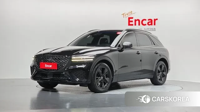 Genesis GV70 2021 Черный из Кореи