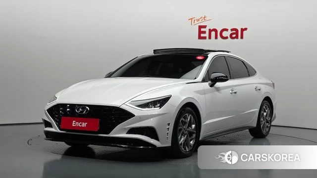 Hyundai Sonata (DN8) 2019 Белый из Кореи