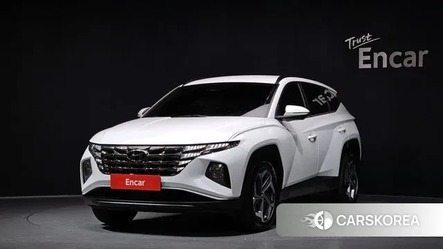 Hyundai Tucson (NX4) 2021 Белый из Кореи