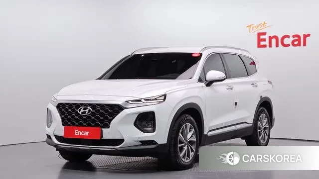 Hyundai Santa Fe TM 2020 Белый из Кореи