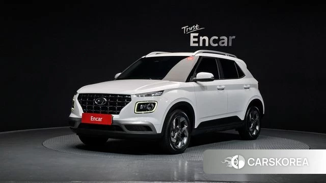 Hyundai Venue 2023 Белый из Кореи