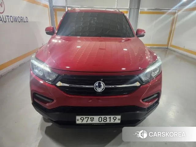 Ssangyong Rexton Sports 2019 Красный из Кореи