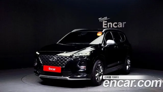 Hyundai Santa Fe TM 2020 Черный из Кореи