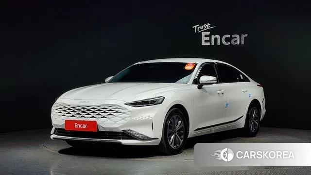Kia K8 Hybrid 2023 Белый из Кореи