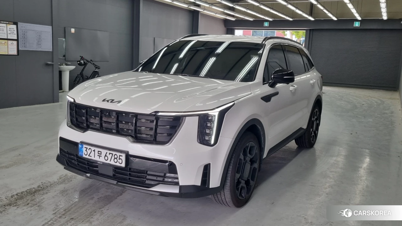 Kia The New Sorento 4th Generation 2025 Белый из Кореи