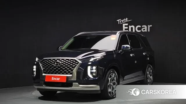 Hyundai Palisade 2021 Синий из Кореи