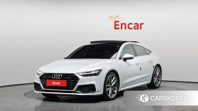Audi A7 (4K) 2020 Белый из Кореи