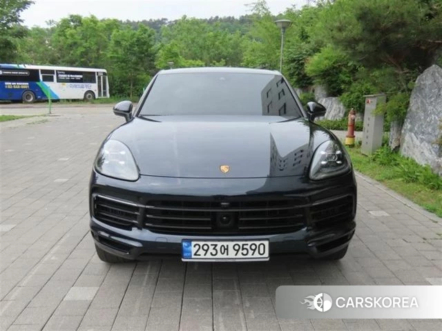 Porsche Cayenne (PO536) 2022 Синий из Кореи