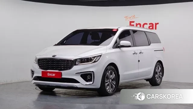 Kia The New Carnival 2018 Белый из Кореи