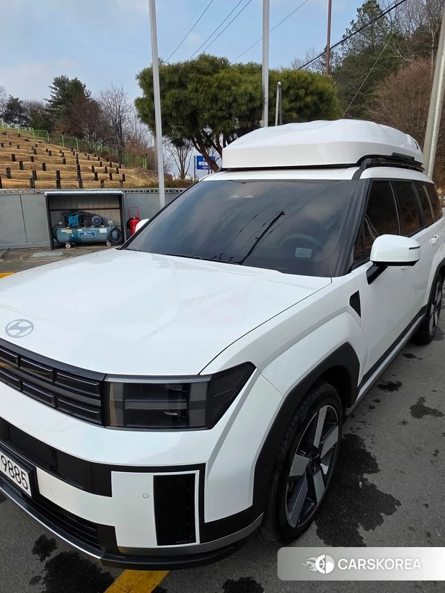 Hyundai Santa Fe (MX5) 2024 Белый из Кореи