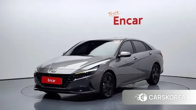 Hyundai Avante Hybrid (CN7) 2022 Серый из Кореи