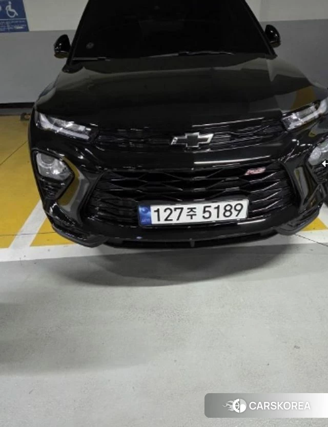 Chevrolet (GM Daewoo) Trailblazer 2023 Черный из Кореи