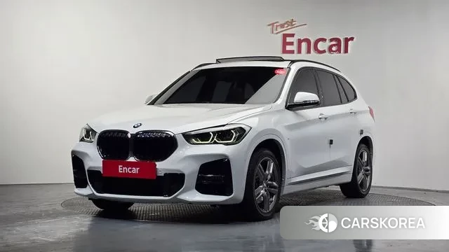 BMW X1 (F48) 2022 Белый из Кореи