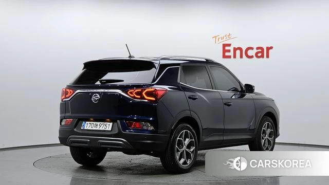 Ssangyong Beautiful Korando 2020 Синий из Кореи