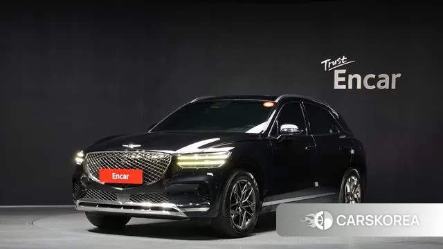 Genesis GV70 2021 Черный из Кореи