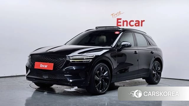 Genesis GV70 2021 Черный из Кореи