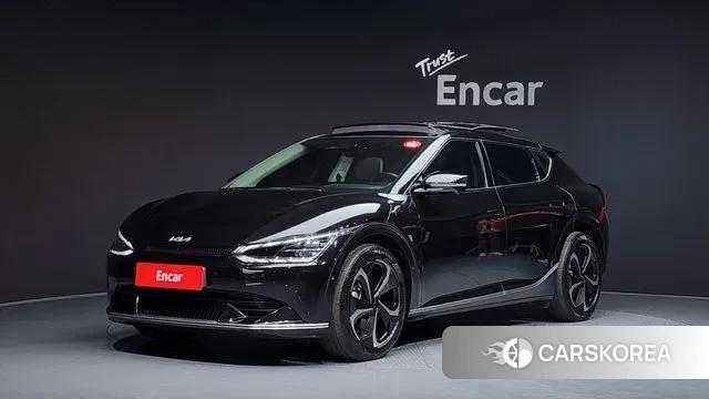 Kia EV6 2023 Черный из Кореи