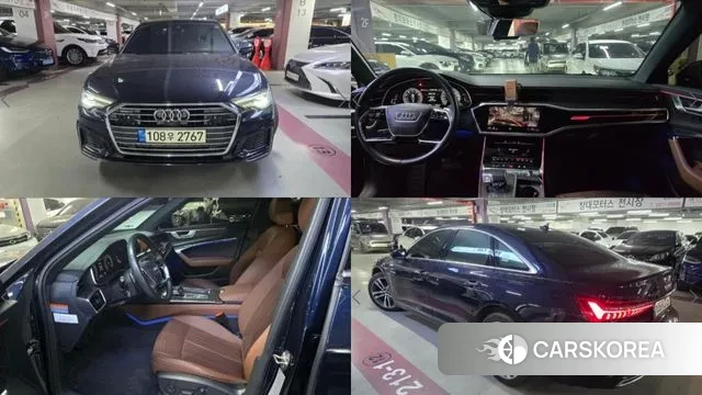 Audi A6 (C8) 2022 Синий из Кореи