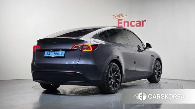 Tesla Model Y 2023 Серый из Кореи