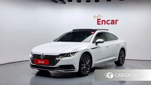 Volkswagen Arteon 2020 Белый из Кореи