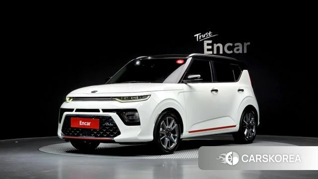 Kia Soul Booster 2019 Белый из Кореи