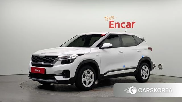 Kia Seltos 2022 Белый из Кореи