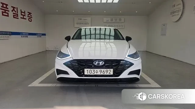 Hyundai Sonata (DN8) 2022 Белый из Кореи