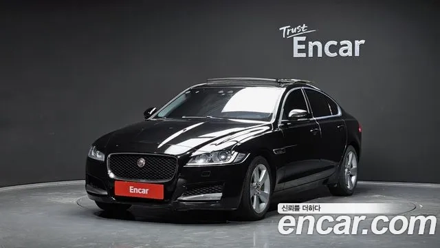 Jaguar XF (X260) 2018 Черный из Кореи