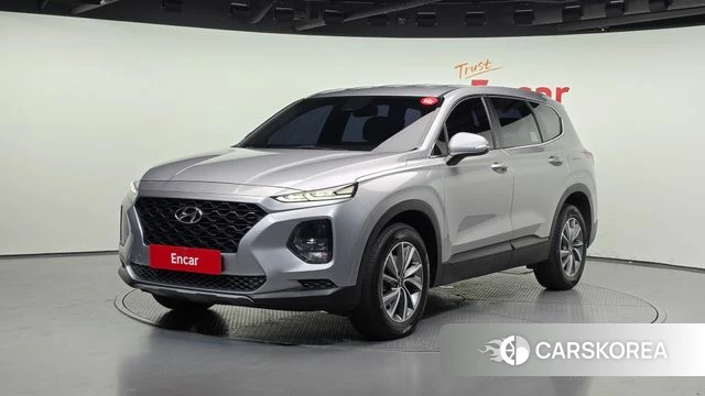 Hyundai Santa Fe TM 2018 Серебряный из Кореи