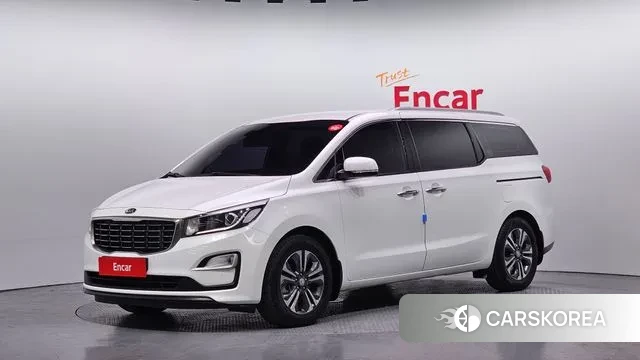 Kia The New Carnival 2019 Белый из Кореи