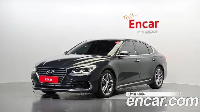 Hyundai Grandeur IG 2018 Серый из Кореи