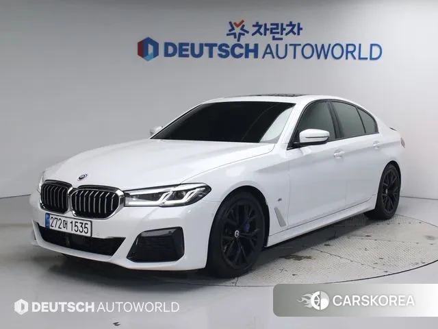 BMW 5 Series (G30) 2022 Белый из Кореи