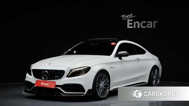 Mercedes-Benz C-Class W205 2020 Белый из Кореи