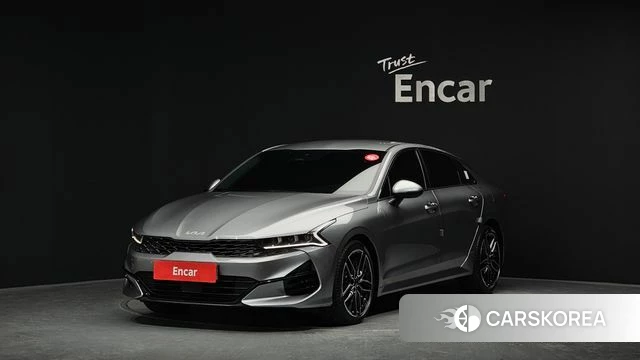 Kia K5 3rd generation 2021 Серебристо-серый из Кореи