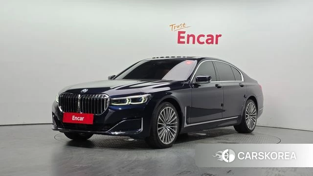 BMW 7 Series (G11) 2020 Синий из Кореи
