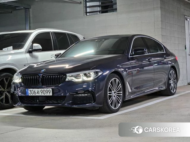 BMW 5 Series (G30) 2020 Синий из Кореи