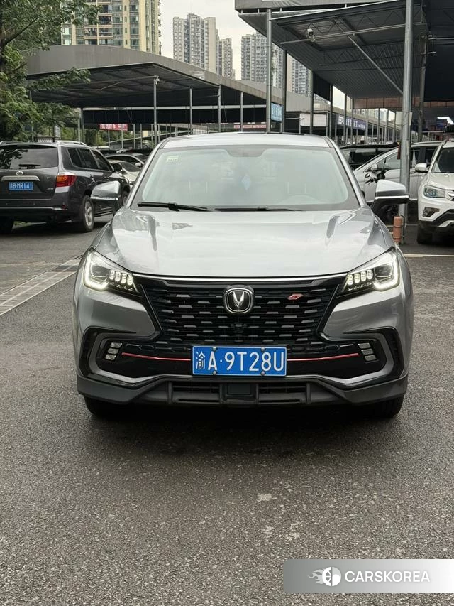 Chang'an CS85 COUPE 2021 Темно-серый из Китая