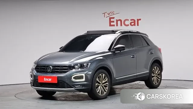 Volkswagen T-Roc 2021 Серый из Кореи