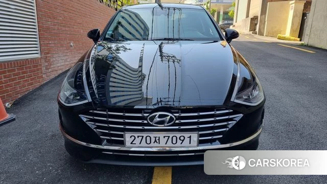 Hyundai Sonata Hybrid (DN8) 2020 Черный из Кореи
