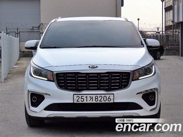 Kia The New Carnival 2020 Белый из Кореи